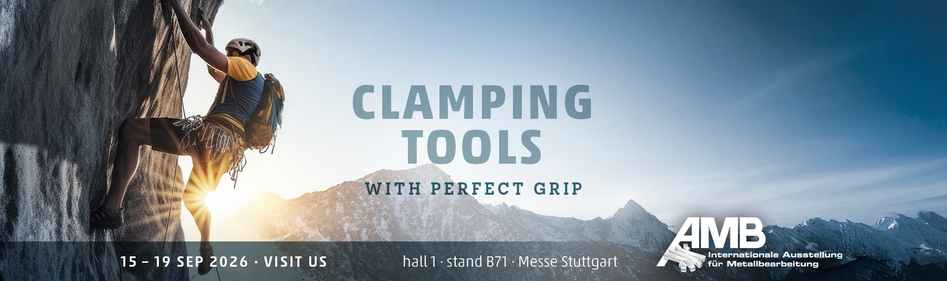 Neidlein clamping tools - AMB Stuttgart